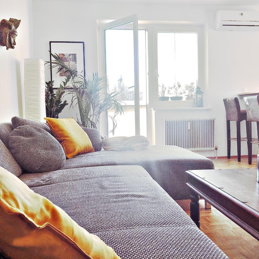 Modern New Danube Apartment, Perfect Location Bécs Kültér fotó